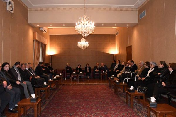 صفيّة وأليسار سعادة تقبلتا التعازي بوفاة شقيقتهما راغدة