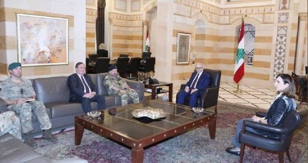 تطورات لبنان والمنطقة بين سلام والوفد البريطاني