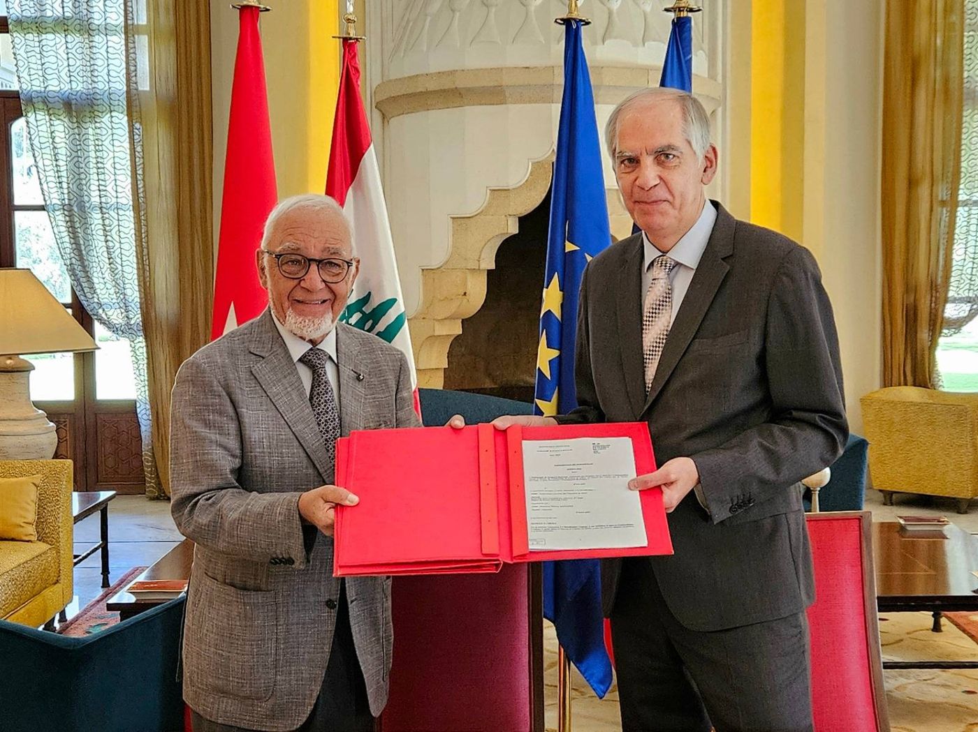 توقيع مشروع المساعدات الغذائية بدعم من فرنسا وتنفيذ "مالطا لبنان"