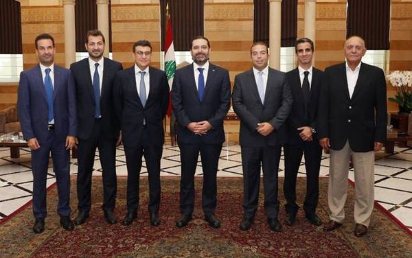 الحريري التقى إدارة نادي الغولف