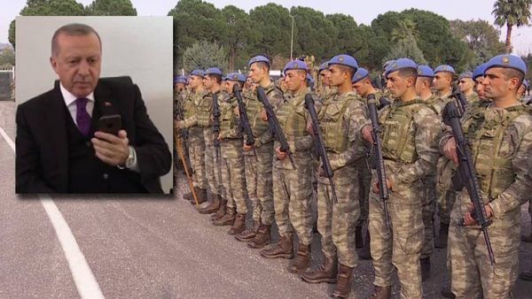 أردوغان يخاطب أبطال "غصن الزيتون" في ذكراها الأولى