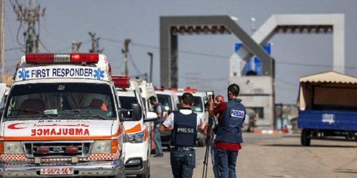 عبور جرحى من الفلسطينيين والأجانب وحاملي الجنسيات المزدوجة إلى مصر