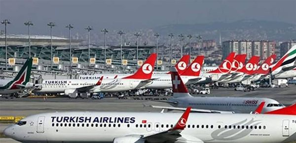 الخطوط التركية تتكبد خسارة 1.25 مليار ليرة في الربع الأول