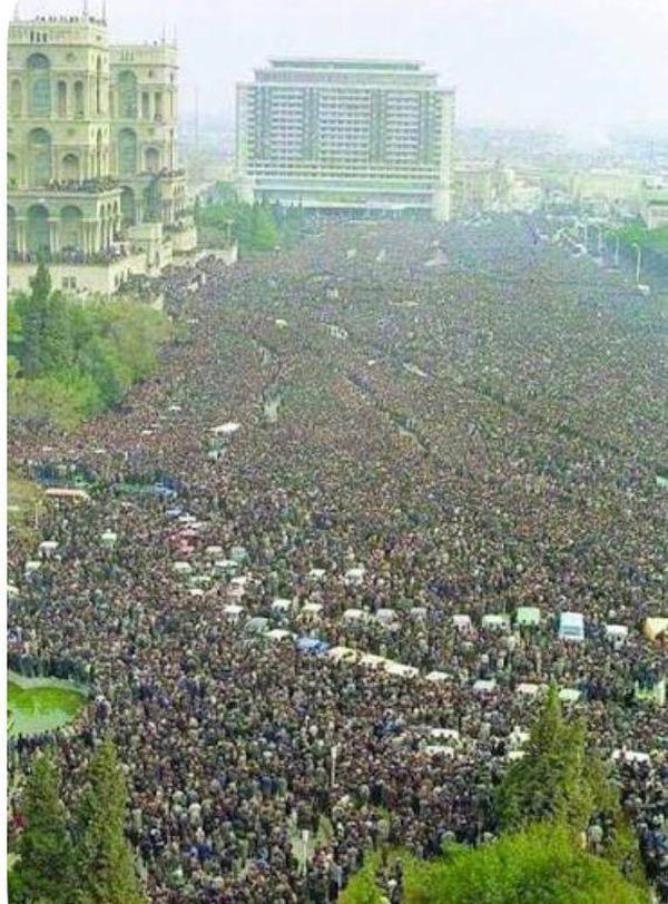 بمناسبة الذكرى السادسة والثلاثين لفاجعة كانون الثاني في مدينة باكو