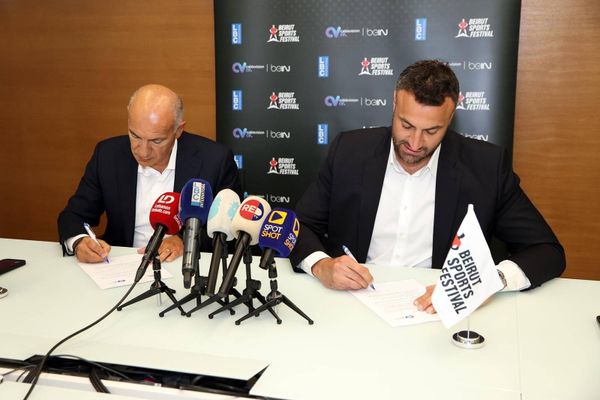 توقيع اتفاقية شراكة لـ Beirut Sports Festival لنقل نصف نهائي ونهائي المونديال