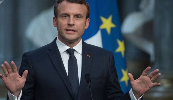 ماكرون: تشديد امريكا حظرها على ايران يعرقل السلام