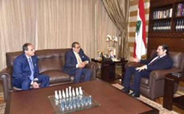 الحريري التقى الرئيس الجديد لإتحاد الغرف العربيّة
الكباريتي : نأمل أن يتمكّن اللبنانيّون من حلّ مشاكلهم