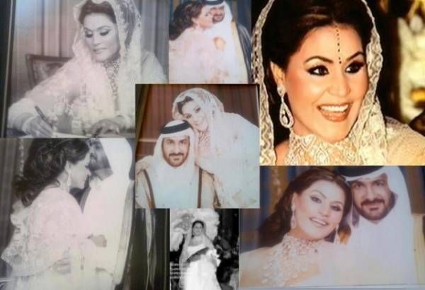 صور نادرة لأحلام من زفافها