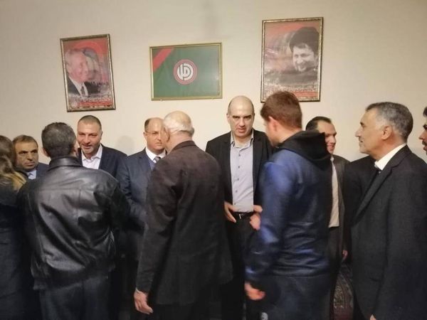 لويس لحود زار اللقيس مهنئا وزعيتر شاكرا