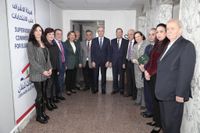 الحجار يزور هيئة الاشراف على الانتخابات: ثقة بقدرتكم على العمل بحيادية وشفافية