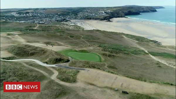 UK heatwave: England's parched landscape from the air