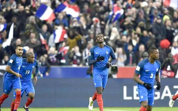 التصفيات الأوروبية لمونديال 2018 :
ألمانيا (8-0) وفرنسا (2-1) وانكلترا (3-0)