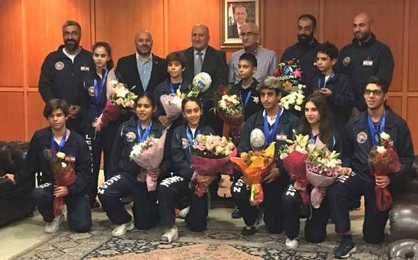 البطولة العربية للأشبال والبراعم
لبنان الاول في الشيش والمبارزة:
4 القاب عربية و12 ميدالية ملونة