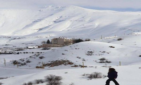 منخفض قطبي يضرب لبنان... ثلوج وصقيع وتحذير من الجليد