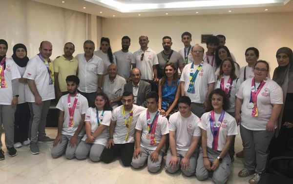 كلاس يستقبل الأولمبياد الخاص اللبناني
ويثمن انجازه في الالعاب العالمية