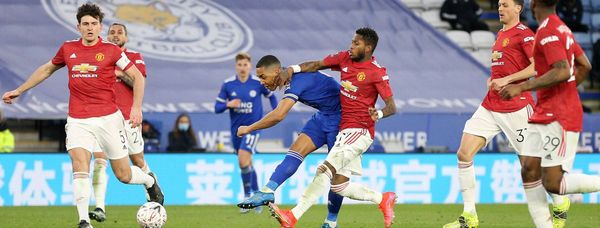 ليستر سيتي يطرد مانشستر يونايتد من كأس الاتحاد الانكليزي