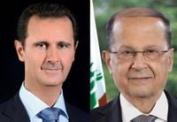 الأسد يهنىء عون بعيد المقاومة والتحرير