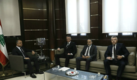 بو صعب التقى سفير بيلاروسيا