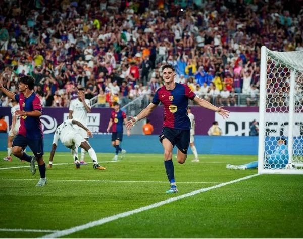 برشلونة يحسم الكلاسيكو الودي بمواجهة ريال مدريد