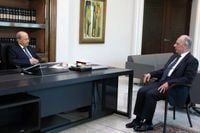 توفير أمن للإستحقاق الانتخابي محور إجتماع عون وسليم