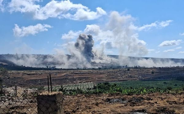 تفجيرات إسرائيلية عنيفة في حداثا وأطراف عيناتا والمنصوري