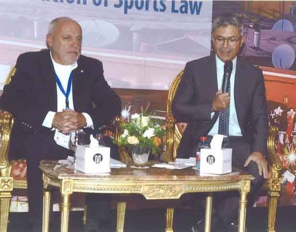 المحاضر الأولمبي الدولي جهاد سلامة
شارك في مؤتمر رياضي بالمغرب