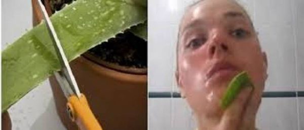 قامت بدهان وجهها بالصبار لمدة 15 دقيقة.. فحصلت على ما لم تكن تتوقع
