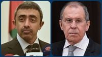 وزير الخارجية الاماراتي الى موسكو