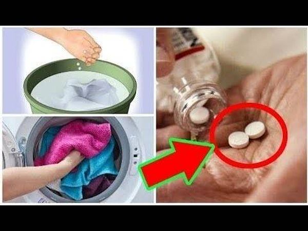 هذا ما يحدث اذا وضعتم أسبرين داخل الغسالة!