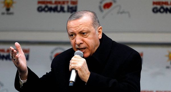 أردوغان يدين الهجوم على الموظفين الأتراك في القنصلية التركية في أربيل