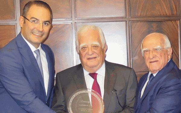 «فرنسَبنك» ينـــال من بنـــــك «JP Morgan» جائزة

«النخبة لتقدير جودة عمليات المقاصة بالدولار»