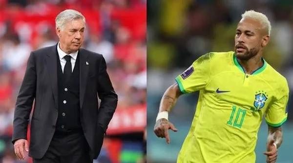 أنشيلوتي يرسم طريق نيمار نحو كأس العالم 2026