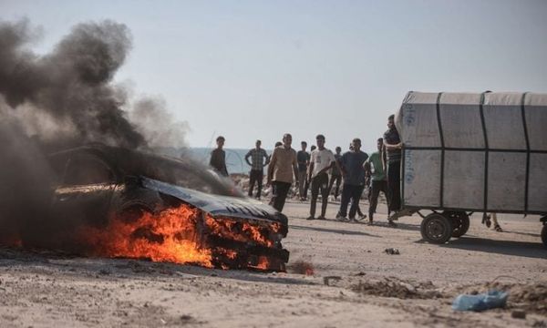 شهيدان وجرحى بينهم أطفال في قصف إسرائيلي على غزة