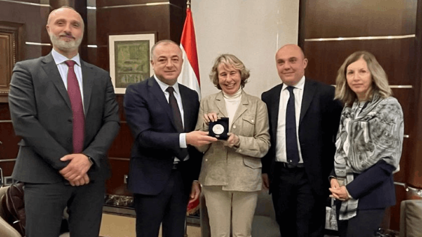 كاراكسي لبو صعب: إيطاليا لن تتوانى عن دعم لبنان