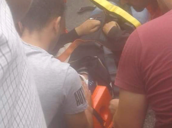 جريح في تصادم بين دراجة وفان ركاب على طريق حلبا القبيات