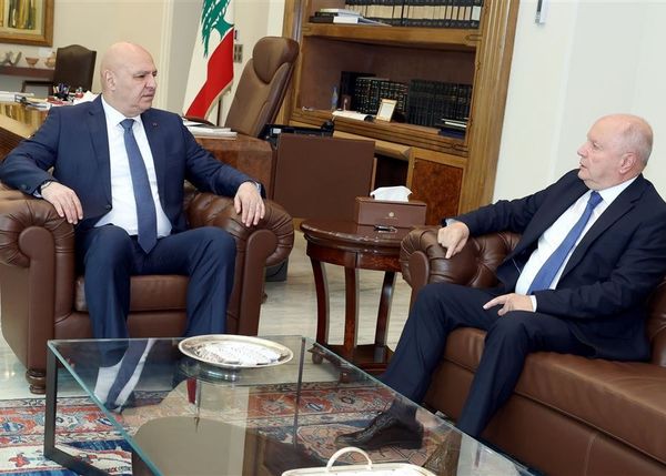 رئيس مجلس إدارة الصندوق الوطني للضمان الاجتماعي بشارة الأسمر بعد لقائه الرئيس عون