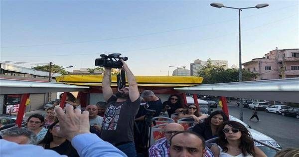 جولة لصحناوي مع الإعلاميين في بيروت الأولى