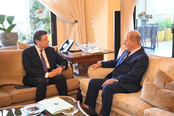كنعان عرض مع عيسى لأهمية المسار التفاوضي ودعم الجيش والإصلاحات المالية لاستعادة الثقة