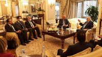 بو حبيب التقى نظيره المصري في الكويت