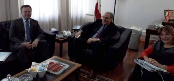 جريصاتي عرض مع مكردشيان تفعيل العلاقات القضائية بين لبنان وأرمينيا