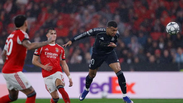 مبابي مهاجماً ريال مدريد: ما حدث أمام بنفيكا 