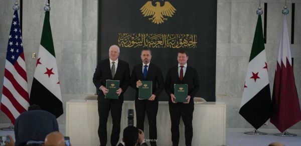 مذكرة تفاهم سورية - أميركية - قطرية للتنقيب عن النفط والغاز