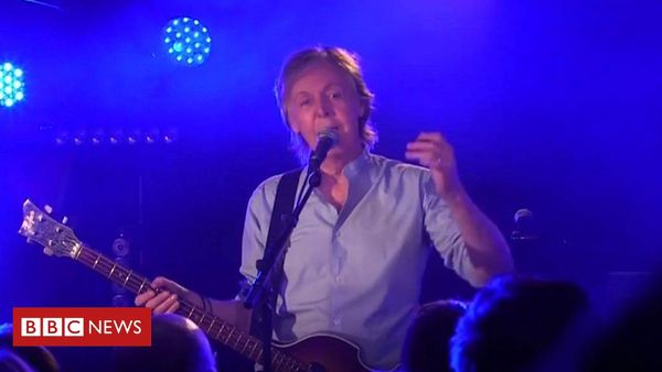 Sir Paul McCartney returns to Cavern Club for secret gig