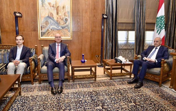 بري يستقبل السفير الألماني في زيارة وداعية