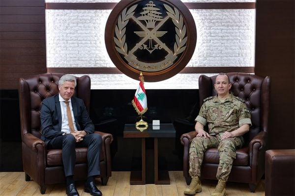 هيكل يبحث مرحلة ما بعد «اليونيفيل» مع السفير الألماني ورئيس الأركان البريطاني