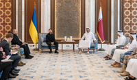 قطر وأوكرانيا توقّعان اتفاقاً دفاعياً وسط تصاعد التوتر