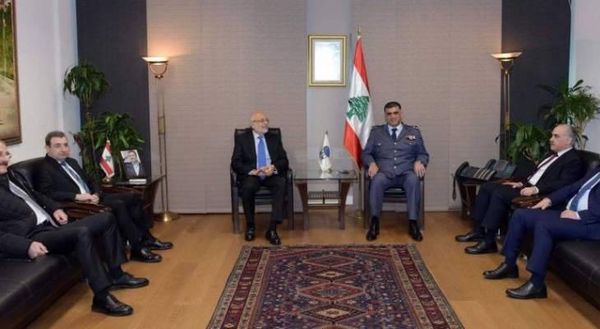 اللواء عثمان استقبل وفدا من الحزب التقدمي الاشتراكي