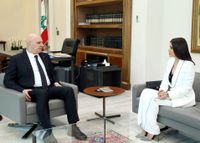 ستريدا جعجع بحثت الأوضاع
مع عون وهيكل