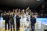 منتخب لبنان بطلاً لكأس بيروت betarabia  لكرة السلة