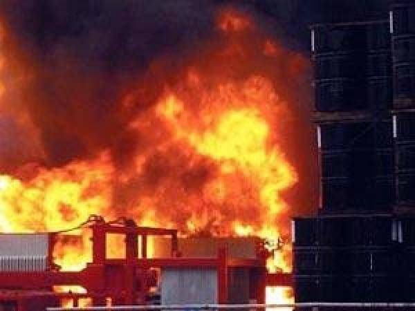 إحتراق منزل جاهز في بلاط - جبيل